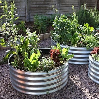 RainQueen Garden Bed round